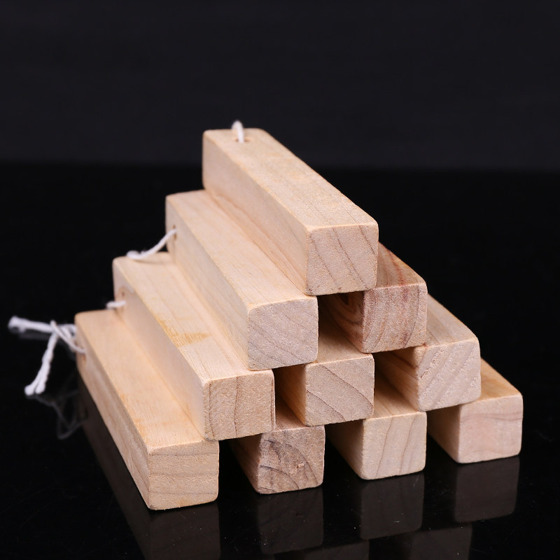 【姚易君旗舰店】天然香樟木条块樟脑丸木球驱虫衣柜除味防霉片防蛀