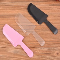Disposable Cutter Birthday Cake Knife Fork Thickened Frosted Plastic Knife Blade Single Packaging 100 pcs