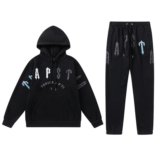 Trapstar Meichao High Street Autumn and Winter Sports and Leisure Men and Women Letters Towel Embroidered Velvet Hooded Sweatshirt Set
Trapstar Meichao High Street Autumn and Winter Sports and Leisure Men and Women Letters Towel Embroidered Velvet Hooded Sweatshirt Set