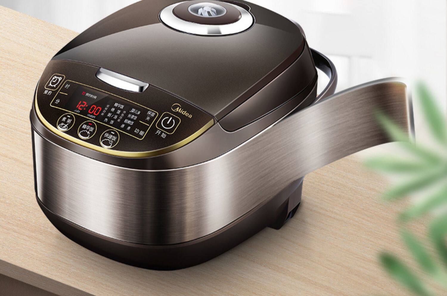 美的电饭煲智能5l升大容量家用多功能煮饭锅官方旗舰店3-4-6-8人_超值