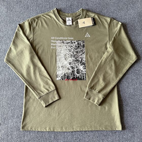 NIKE Nike Men's ACG New Base Shirt Printed Pattern Round Neck Sports Long Sleeve T-Shirt FN7319-222
NIKE Nike Men's ACG New Base Shirt Printed Pattern Round Neck Sports Long Sleeve T-Shirt FN7319-222