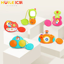Huile Music Toys 727 Baby Amused Pendant Pendant Grasp Baby Soothing Music Toy 0-3-6-12-18 Months