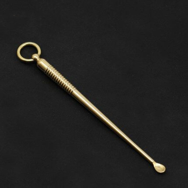 老城创意手工铜掏耳勺黄铜耳勺(热品库)