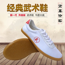 Double Star Tai Chi shoes martial arts shoes sneakers men and women childrens training shoes canvas beef tendon training shoes