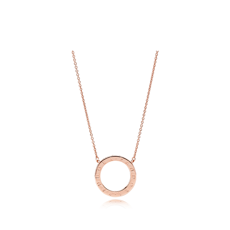 pandora潘多拉 pandora的心 pandora rose项链及吊坠580514cz