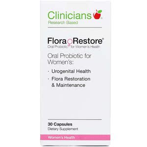 新西兰Clinicians科立纯 女性益生菌胶囊30粒 进口孕妇可用