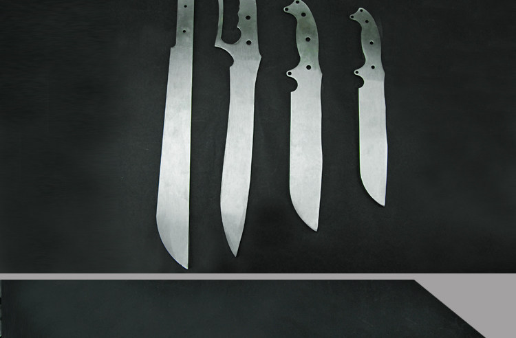 弹簧钢手工锻打未开刃刀坯定制刀具砍骨刀水果刀切片刀菜刀