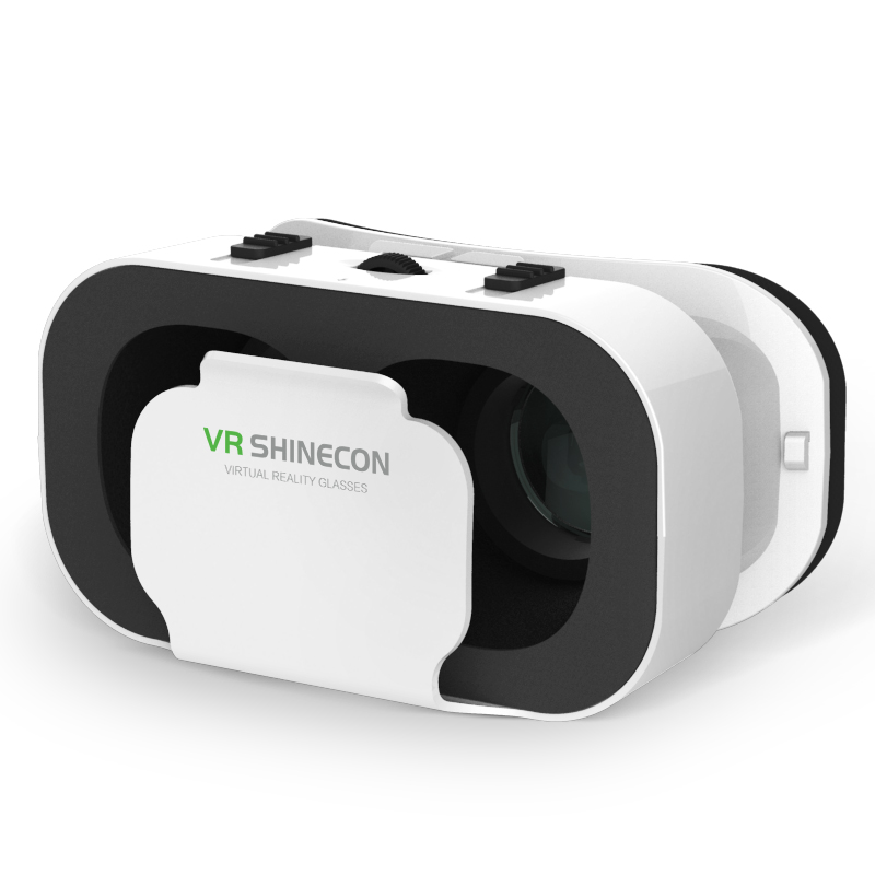 VR眼镜虚拟现实3D电影院智能手机一体机视频游戏BOX头戴式头盔产品展示图1