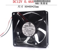 NMB 3110GL-B4W-B89 12V 0.46A 8025 8CM Chassis Cooling Fan