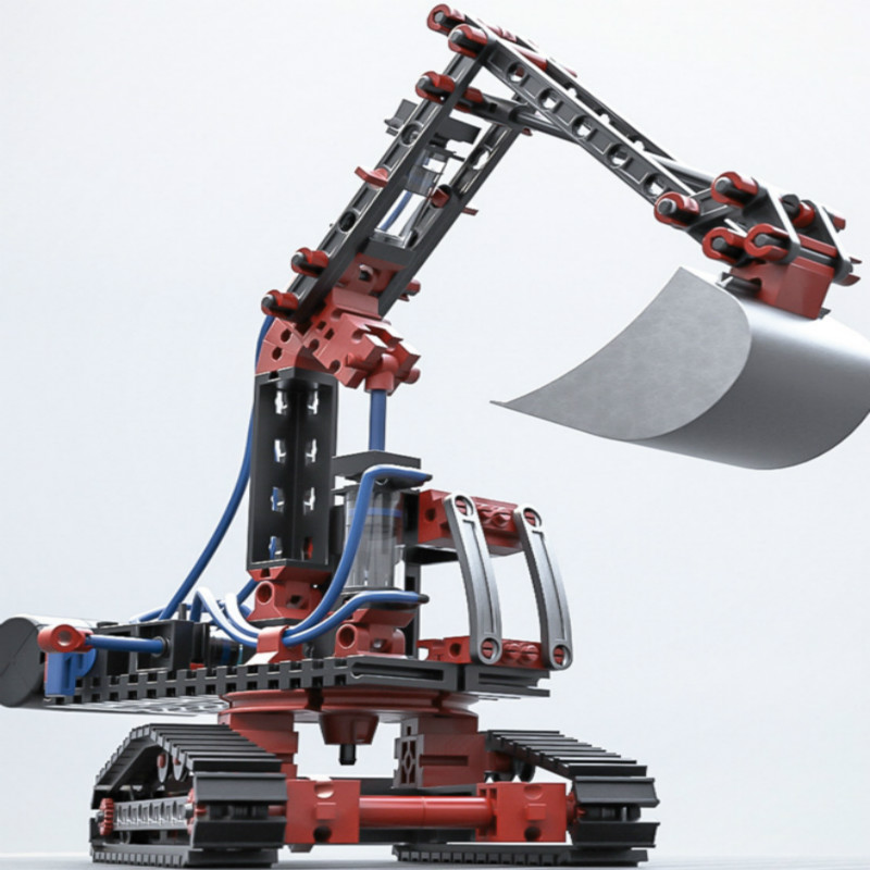 慧鱼德国益智气动机械组装玩具 50元券 券后价  527.