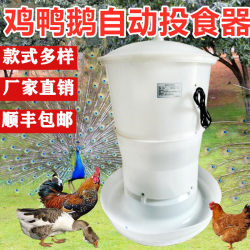 Chicken feeding artifact household feeding machine poultry automatic feeder chicken coop feeder timing feeder