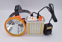 Little sun H63 super bright split 300W rechargeable waterproof built-in lithium battery headband light outdoor night fishing mine light