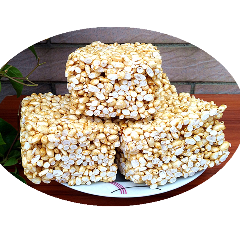 广西特产钦州灵山米花糖爆米花8090传统怀旧童年零食小吃年货