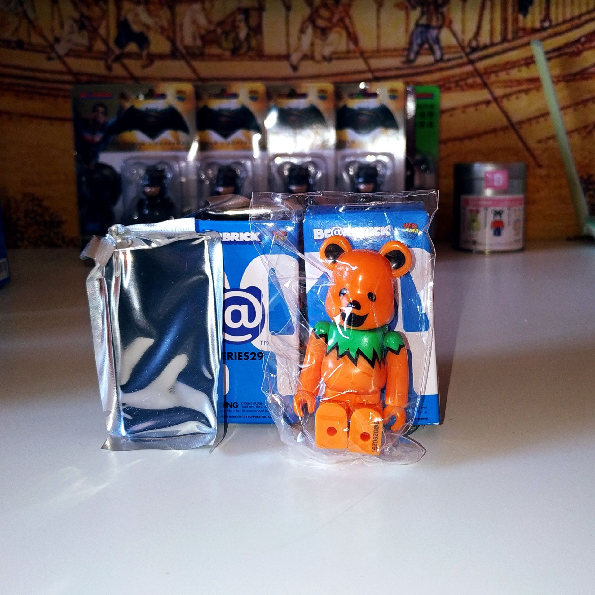BE@RBRICK SERISE23 29個 Medicom Bearbrick Series 29 Jellybean S29 Blue Soda Clear 100% be@rbrick