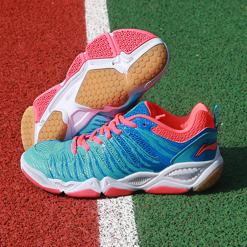 送t恤 李宁羽毛球鞋男鞋女鞋超轻运动鞋透气夏季林丹英雄td正品