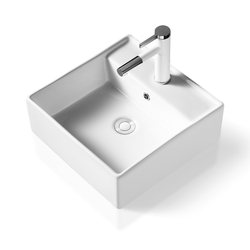 Wash basin ceramic above counter basin small size home balcony above wash basin tray single basin square art basin