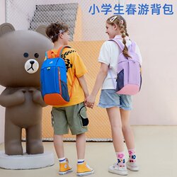 Primary school students' spring outing backpack, children's schoolbag, girl's outing travel bag, spring outing girl's outdoor cute backpack