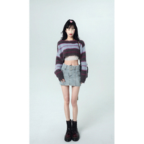 Aunt Barbie Hot Girl Cowgirl Short Skirt Woman 2022 Early Spring New Design Sense High Waist Display Slim 100 Lap A Half Body Dress