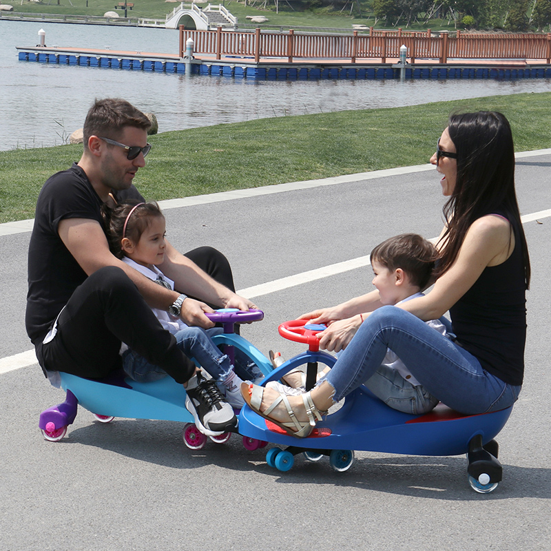 lebei children's twist car infant universal wheel anti roll swing car roller car 1-3-year-old baby niuniu car