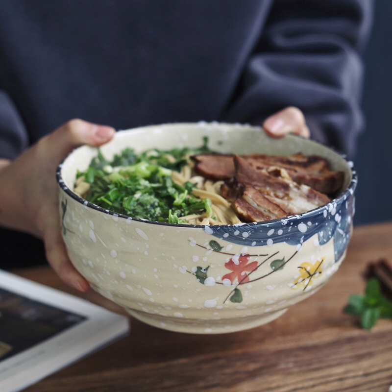 Under the mercifully rainbow such as bowl with cover hand - made ceramic glaze color large rainbow such as bowl bowl bowl of salad bowl rainbow such use household jobs