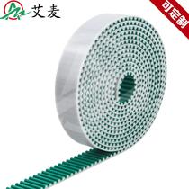 Aimai Industrial belt PU polyurethane steel wire gabb toothed teeth with transmission synchronous NFT synchronous wheel opening belt