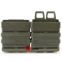 Outdoor real person CS equipment 7 62 accessories quick pull box 5 56 Storage bag Vest accessory bag Small bag expansion sub-bag