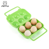 Egg Toplastic Hand Box Containing Box Outdoor Shockproof Packaging Box Subprotect Camping Picnic Portable 6 G