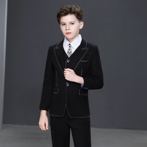 Childrens suit suit handsome British boy catwalk piano performance dress host flower girl wedding birthday suit