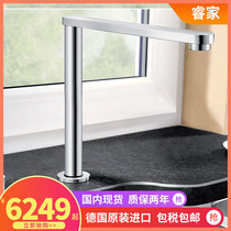 German original imported Platinum Wave high Blanco kitchen hot and cold faucet ELOSCOPE-F II 516672