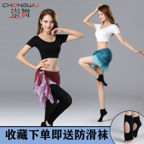 Belly dance costume female 2021 new modal practice suit oriental dance beginner hip towel thin pants cover