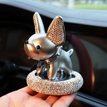 On-board pendulum cute ecstasy bucket adornment 2022 new mesh red in-car High-end On-board Incense