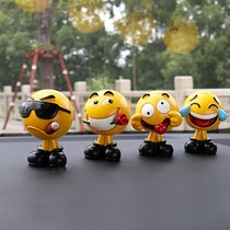 Car Pendulum inside Ornament Creative Personality ecstasy Ecstasy Expression Bag in the middle control desk Advanced on-board decorative male