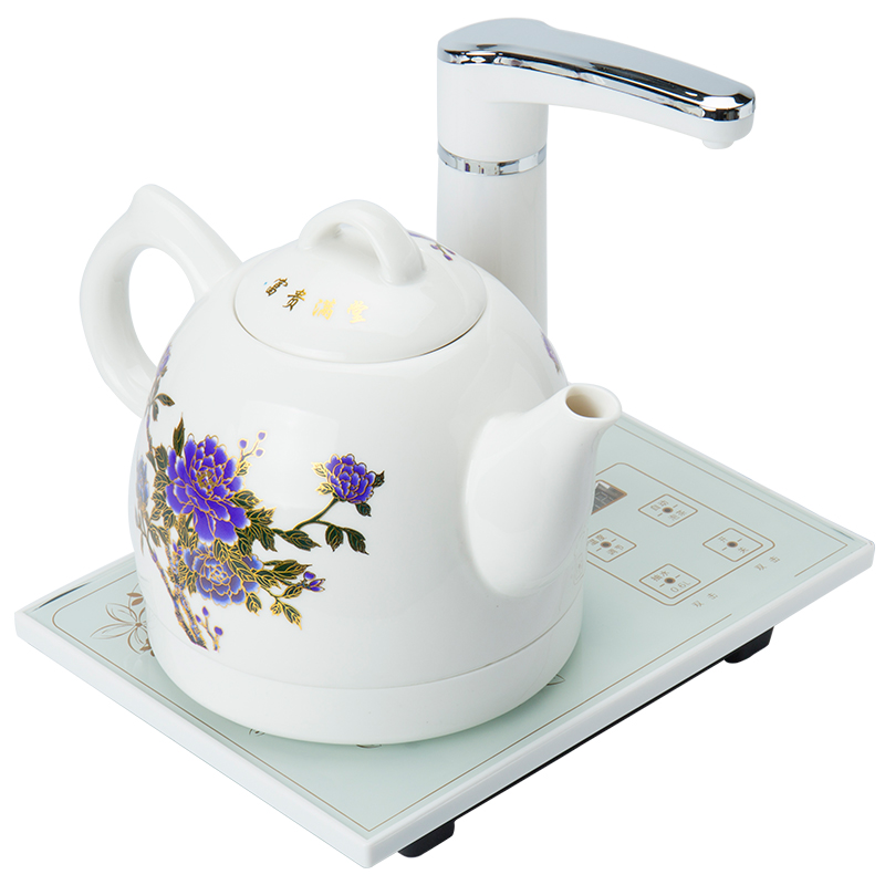 Ronkin kettle boil tea is hot water boiler intelligent electromagnetic tea stove pumping water automatic ceramic kettle