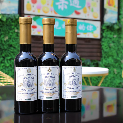 标题优化:希腊原瓶进口迷你小瓶葡萄酒博塔利尼米亚干红红酒整箱187ml女生