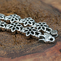 Bull Blunt Seiko Goodart Hand Chain Good Art Art Cherry Blossom Bracelet 925 Pure Silver Handmade Reengraving