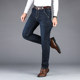 Woodpecker spring and autumn jeans men middle-aged business casual trousers trend men's dad stretch straight pants Woodpecker spring and autumn jeans men middle-aged business casual trousers trend men's dad stretch straight pants