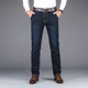 Woodpecker spring and autumn jeans men middle-aged business casual trousers trend men's dad stretch straight pants Woodpecker spring and autumn jeans men middle-aged business casual trousers trend men's dad stretch straight pants