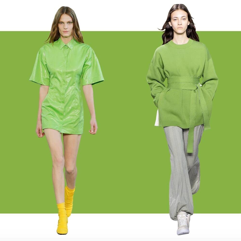 不试试这些绿色搭配,你就out了,新年新气象!