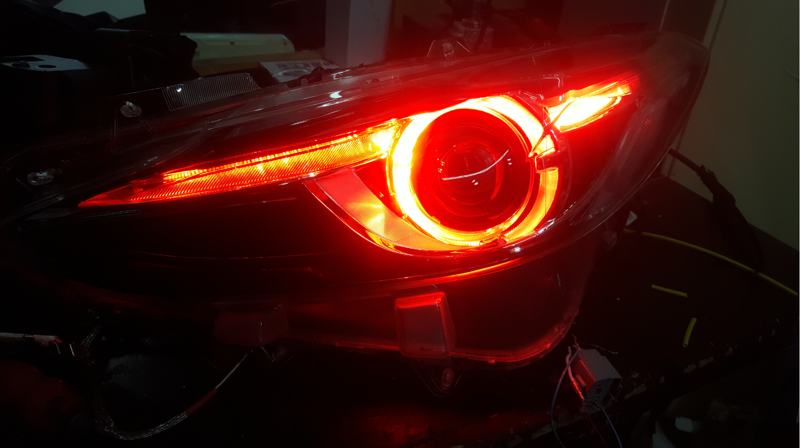 昂克赛拉龙鼎大灯总成 龙鼎二代龙鼎总成 昂克赛拉龙鼎大灯总成