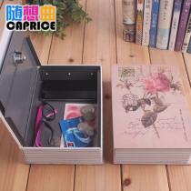 Book safe with lock password box Adult storage piggy bank can be stored to save the piggy bank Net red ideas