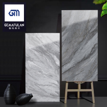 Soft light 750x1500 all-body marble tile gray floor tile unlimited continuous pattern background wall bright light