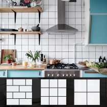 Nordic 300x300 toilet tile toilet simple modern white kitchen matte wall brick small white brick non-slip