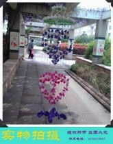 Natural shell wind chimes Heart to Heart wind chimes door ornaments male and female friends gift gifts 1 meter long