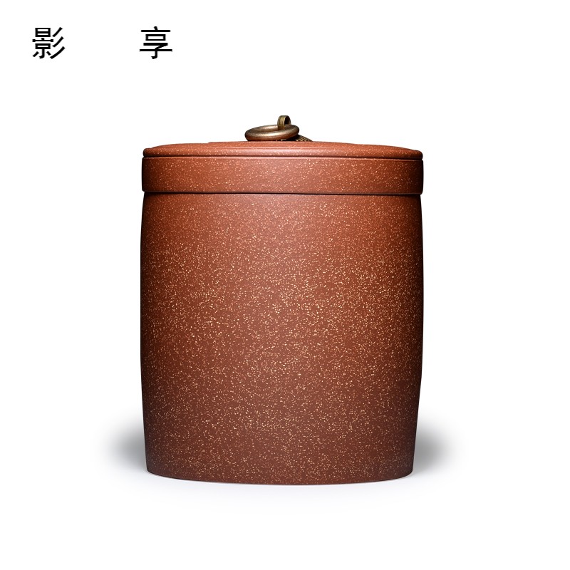 Shadow enjoy violet arenaceous caddy fixings large pu - erh tea jar airtight storage POTS awake checking quality undressed ore down slope mud JH