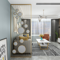 Nordic footprints home living room modern metal porch screen entrance shoe cabinet sofa beside toilet partition decoration