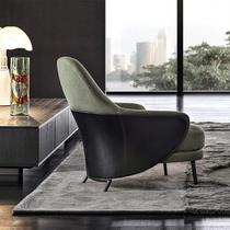 Zorrui customized new sofa chair net red lazy chair living room bedroom recreational chair fabric chair single-person cafe chair