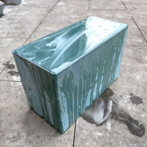 Home 38 grams of natural abrasive knife stone Tite fine ultra large grinding stone turquoite stone special large size fine grinding clear mouth stone water drop