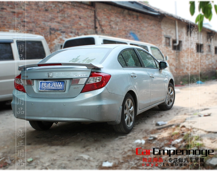 Mới Honda 9 thế hệ thứ chín 9,5 chín thế hệ nửa civic đuôi sửa đổi đặc biệt với sơn clip loại punch-free gió wing