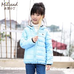 童装冬装男童女童羽绒服加厚韩版儿童外套中小童连帽宝宝卡通上衣