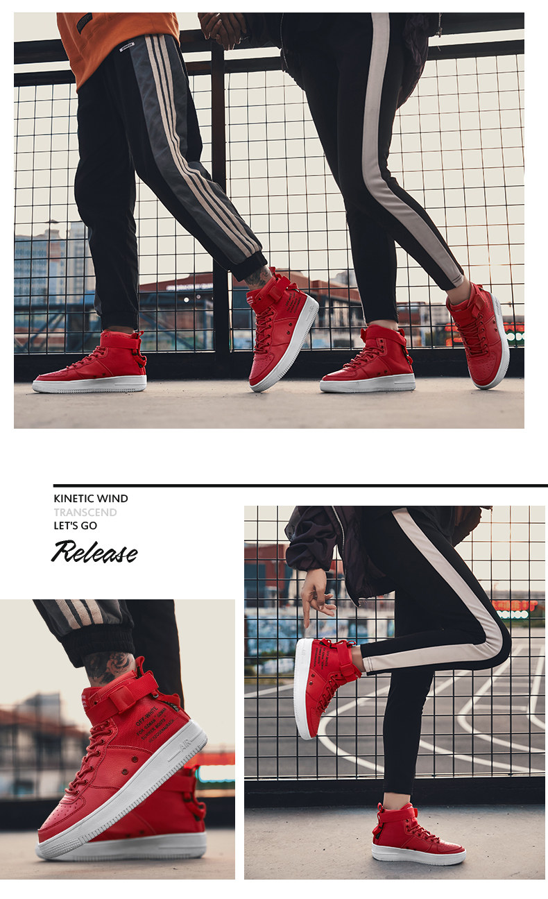 aj1高帮鞋男韩版潮流百搭板鞋夏季鞋子男潮鞋高邦嘻哈运动休闲鞋